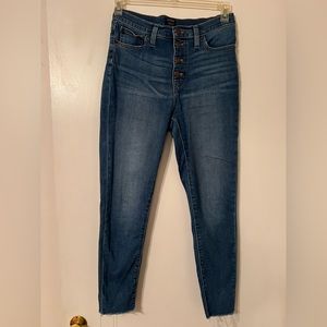Skinny J Crew High Waist Jeans